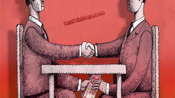 Bình luận tội nhận hối lộ